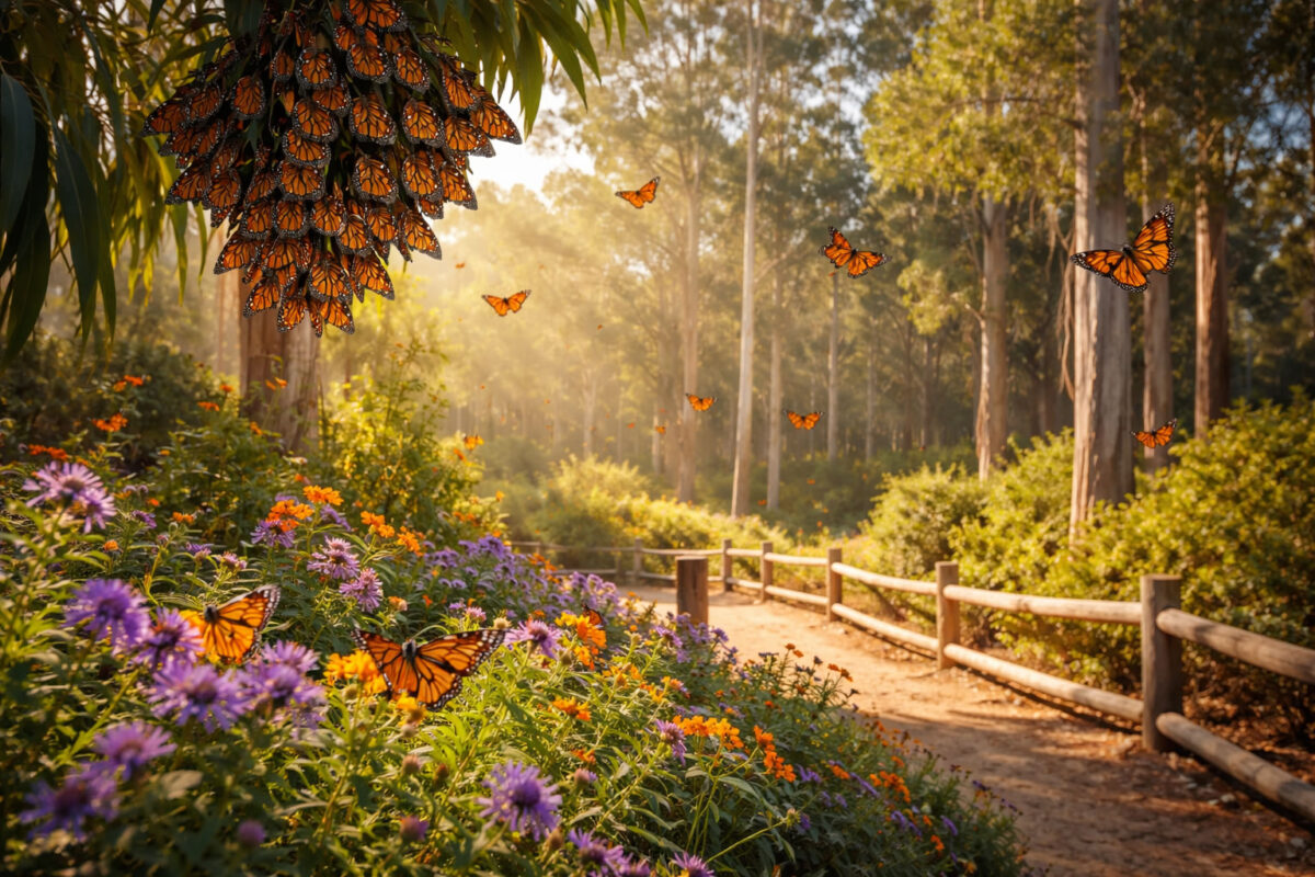 Pacific Grove’s Monarch Butterfly Sanctuary: A Winter Coastal Wonder